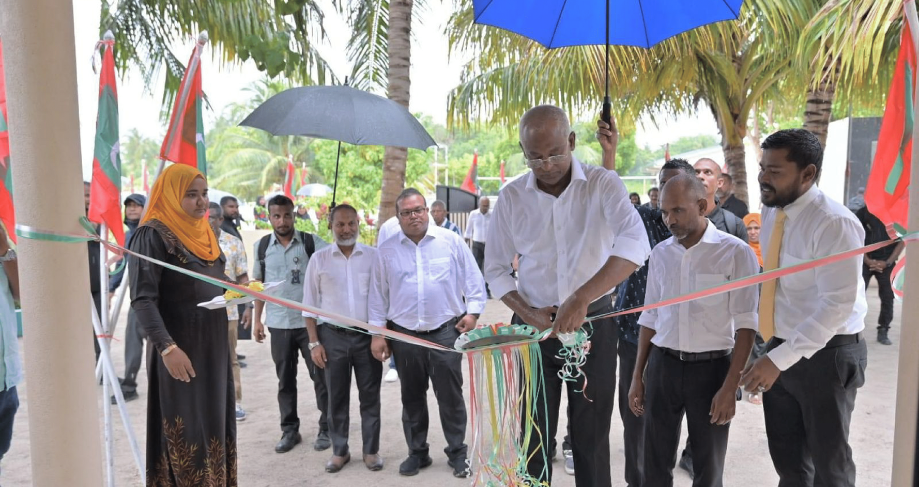 ގއ.ކޮނޑޭގެ އައު ކައުންސިލް އިދާރާ ރައީސުލް ޖުމްހޫރިއްޔާ ރަސްމީކޮށް ހުޅުއްވައިދެއްވައިފި